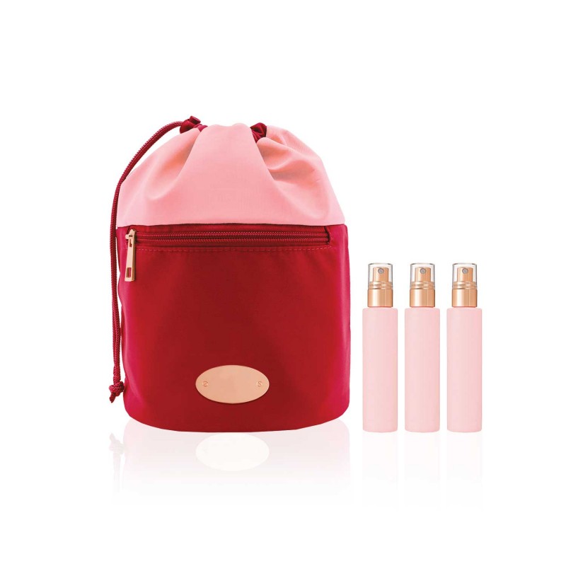 Color Block Drawstring Organizer