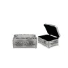 Elegant Pewter Jewelry Case