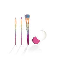 3 in 1 Rainbow Diamond Brush Set