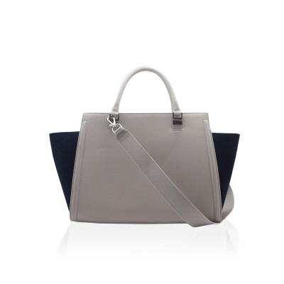 Zin Textured Leatherette Tote