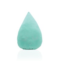 Smiley Face Droplet Pillow