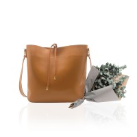 Luna Khaki Tote