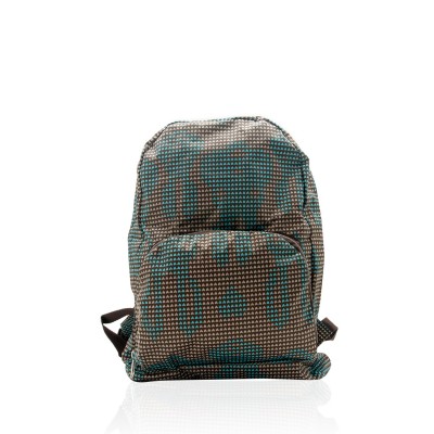 KC Printed Polyester Backpack