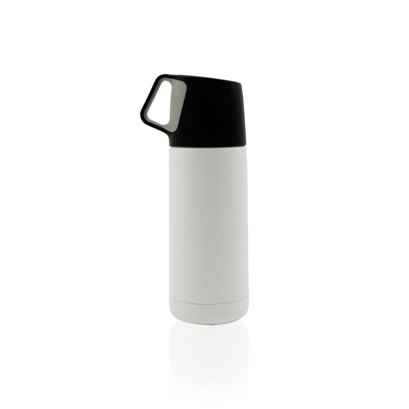 White Portable Stainless Steel Thermos